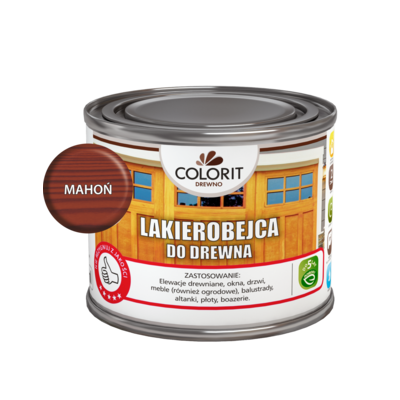 Lakierobejca do drewna Mahoń 0,375 l Colorit Drewno