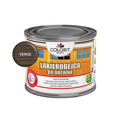 Lakierobejca do drewna Venge 0,375 l Colorit Drewno