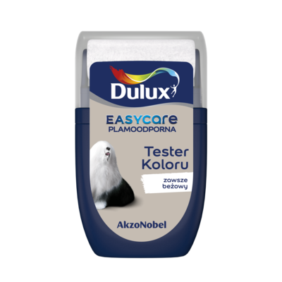 Farba lateksowa Dulux EasyCare tester – zawsze beżowy