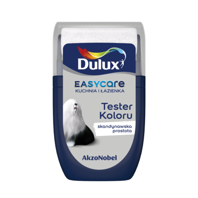 Farba Dulux EasyCare Kuchnia i Łazienka tester – skandynawska prostota