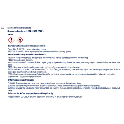 VIDARON Impregnat Powłokotwórczy Ochronno-Dekoracyjny Sekwoja Kalifornijska V07 0,7 l