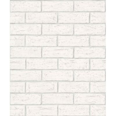Tapeta winylowa na flizelinie cegła biała 96544