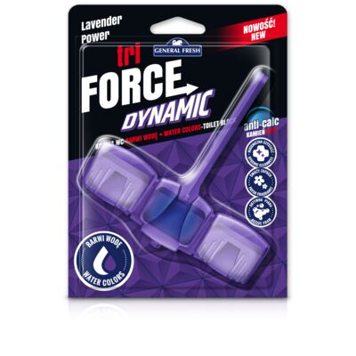 Kostka WC Tri Force Dynamic 45 g lawenda General Fresh