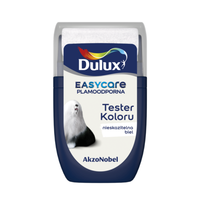 Farba lateksowa Dulux EasyCare tester – nieskazitelna biel