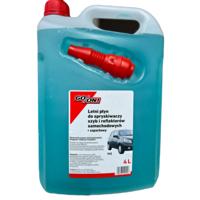 Letni płyn do spryskiwaczy 4 l z lejkiem GO/ON!