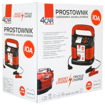 4Car Prostownik 10 A 12/24 V