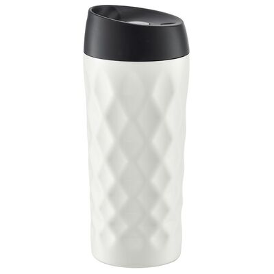 Kubek termiczny Diamond 400 ml kremowy