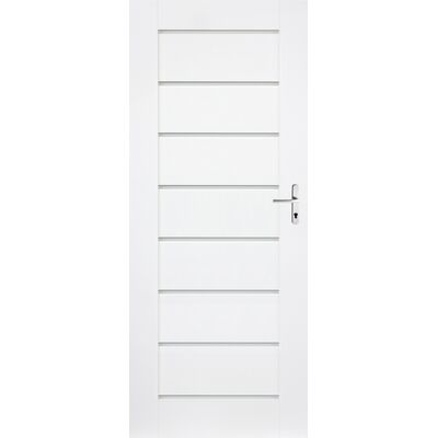 Skrzydło drzwiowe Prim slim 12 biały pokój 80 L