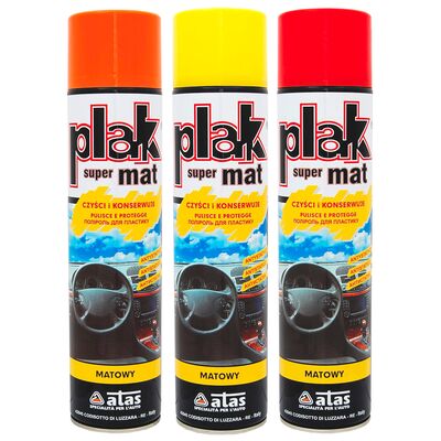 Spray do kokpitu mat mix zapachów 600 ml Plak