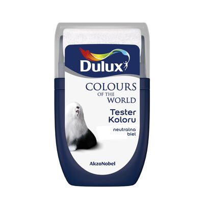Farba lateksowa Dulux Kolory Świata tester - neutralna biel