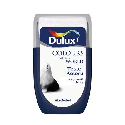 Farba lateksowa Dulux Kolory Świata tester - designerski biały