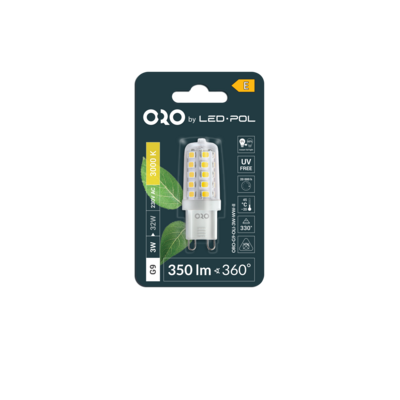 Żarówka LED ORO-G9-OLI-3W-WW-II