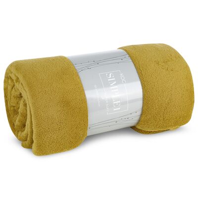 Koc SIMPLE1 150 x 200 cm miodowy