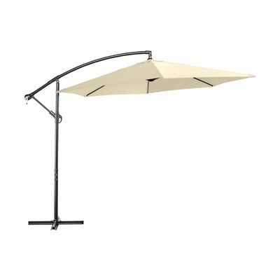 Parasol boczny na wysięgniku 300 cm taupe