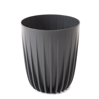 Doniczka MIRA ECO recycled 14,5 cm antracyt