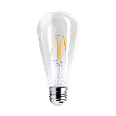 Żarówka LED ORO-E27-ST64-FL-CLARO-8W-DW