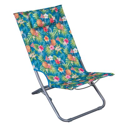 Leżak plażowy 50 x 78 x 72 cm