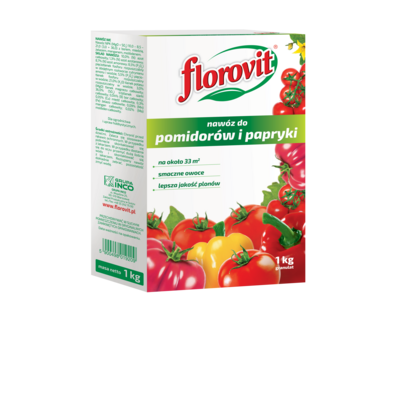 Nawóz do pomidorów i papryki karton 1 kg Florovit