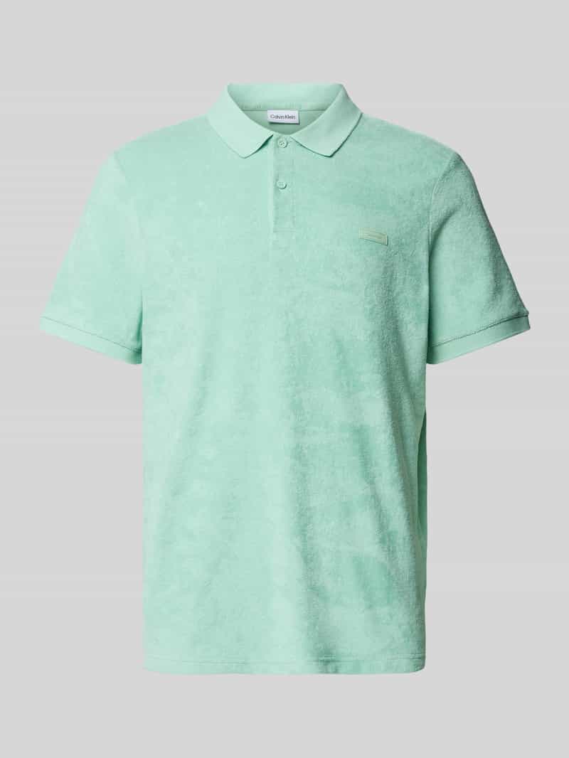 Koszulka polo z detalem z logo