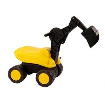 Koparka obrotowa 360' żółta Leantoys