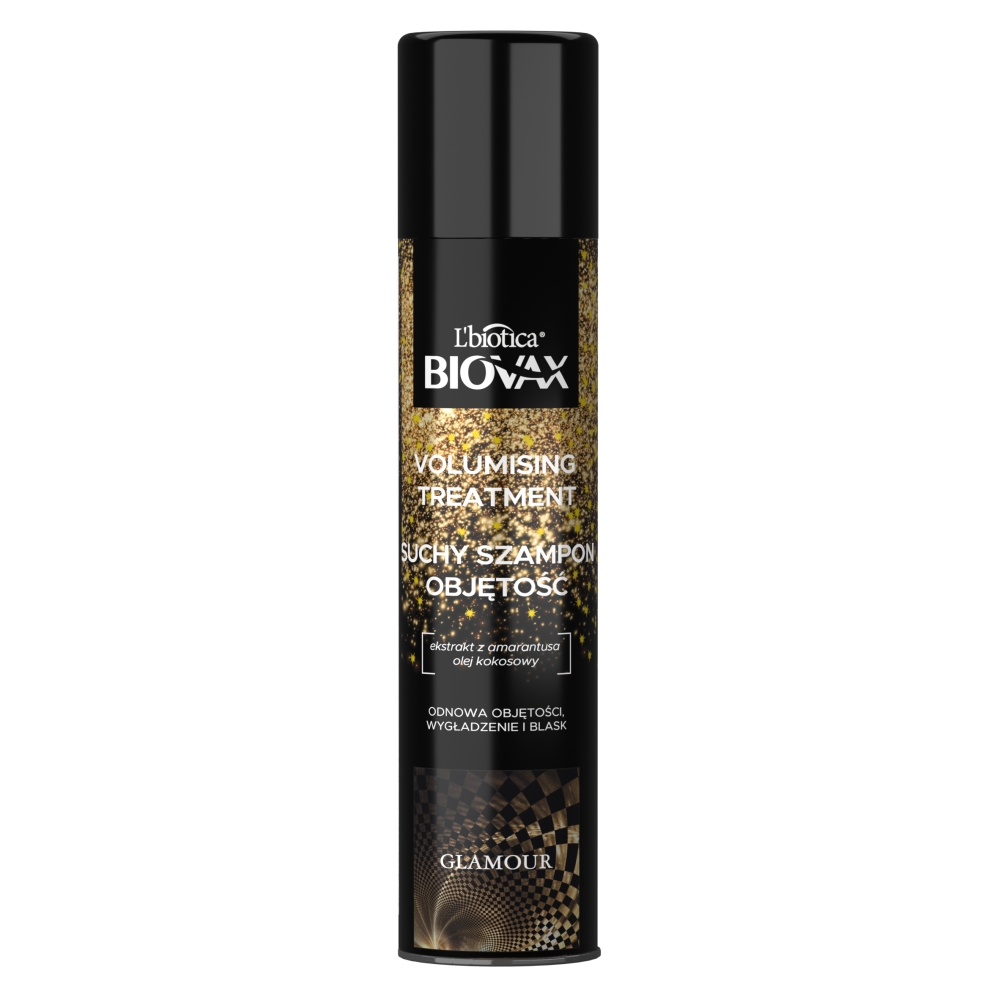 Biovax Glamour Phytokertin Therapy Suchy Szampon Do Włosów 200 ml