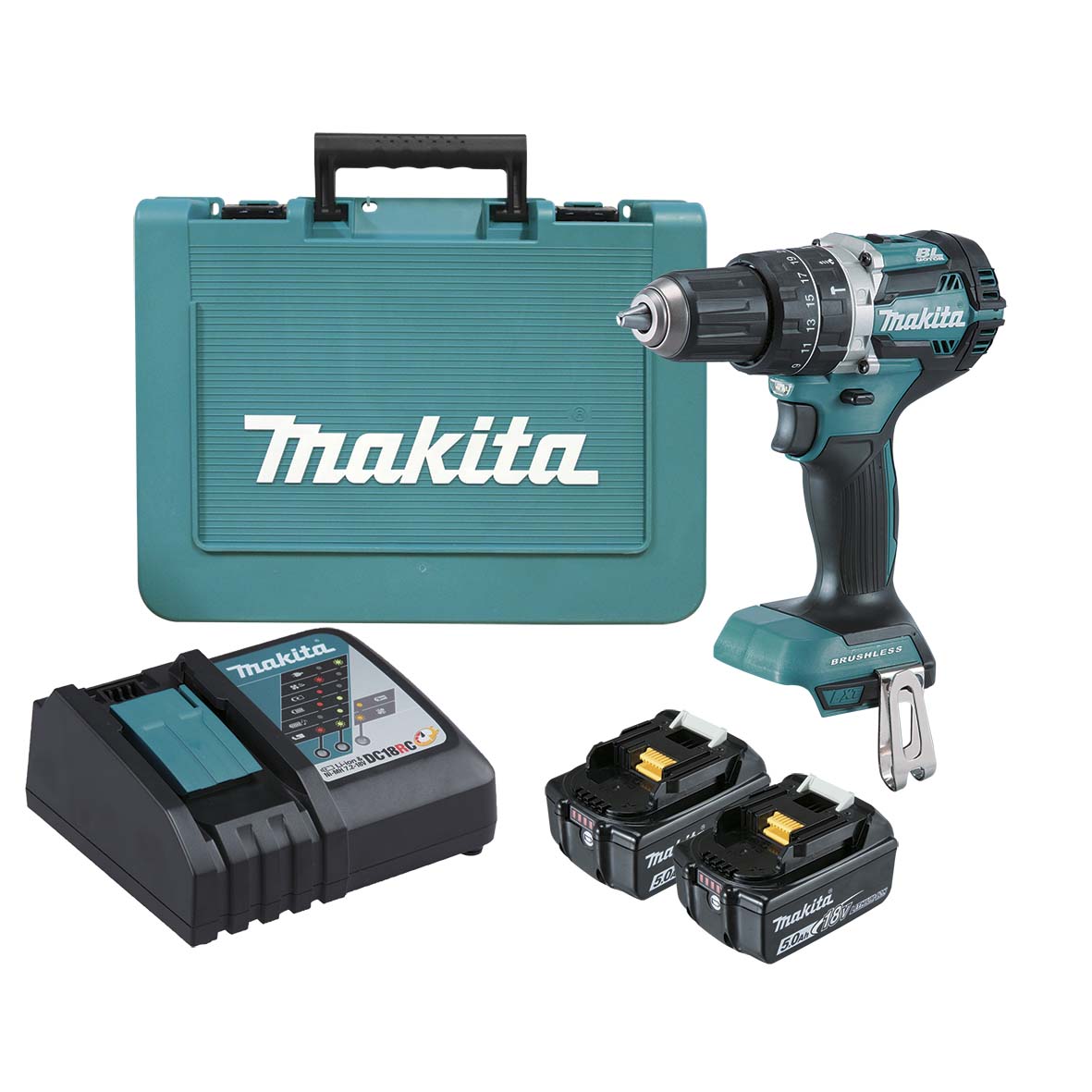 Maktia Wiertarko-wkrętarka DHP484RTE