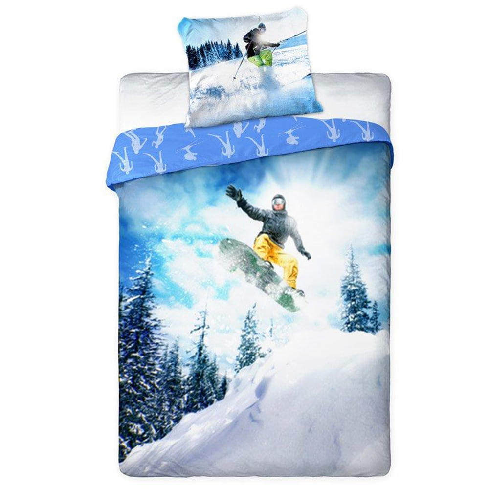 Pościel 160x200 Snowboard – bawełna
