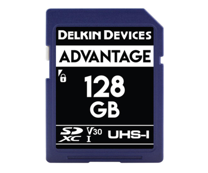 Delkin Devices 128GB SDXC Advantage 660X UHS-I U3 V30