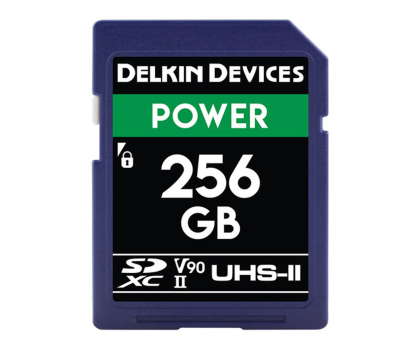 Delkin Devices 256GB SDXC Power 2000X UHS-II U3 V90
