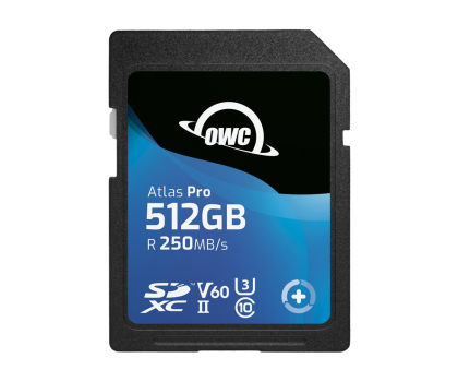 OWC 512GB SDXC Atlas Pro SDXC UHS-II V60