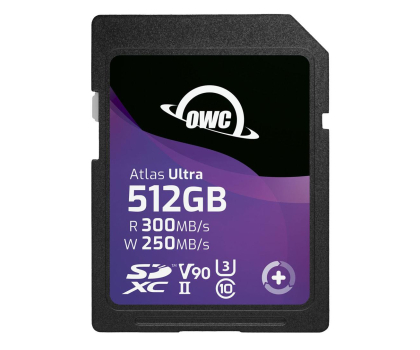 OWC 512GB SDXC Atlas S Ultra UHS-II V90