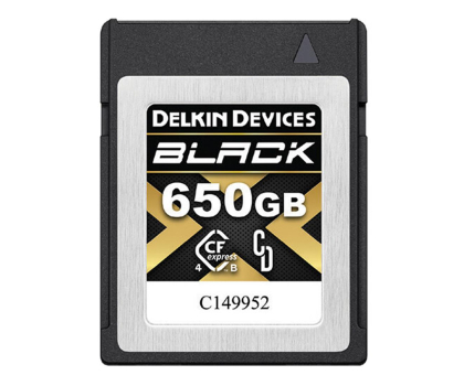 Delkin Devices 650GB CFexpress BLACK 4.0