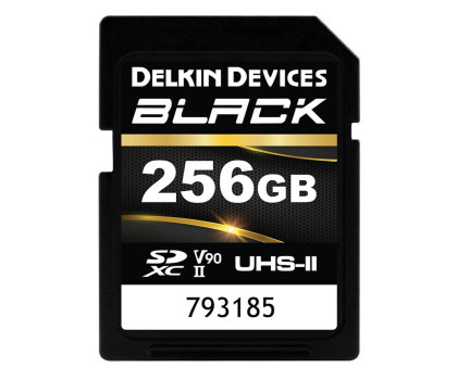 Delkin Devices 256GB SDXC BLACK Rugged UHS-II V90