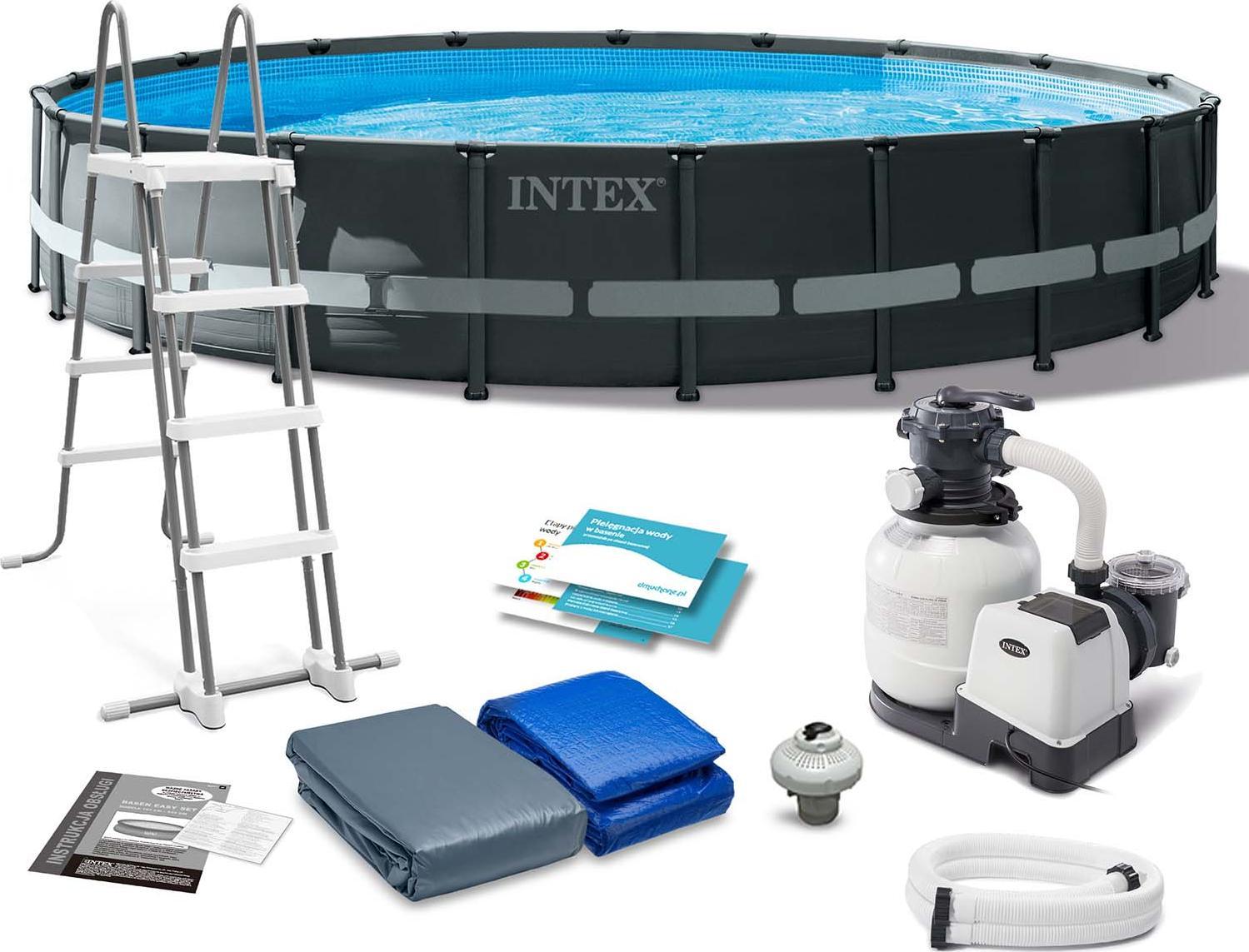 Intex Basen stelażowy 610cm 11w1 (26334)
