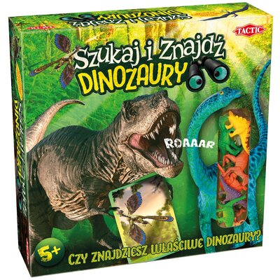Dinozaury Szukaj i Znajdź gra planszowa