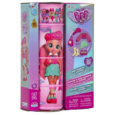 Cry Babies BFF Seria 2 Lalka Ella 20 cm + akcesoria