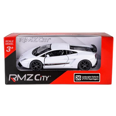 RMZ City Lamborghini LP570-4 Gallardo biały w skali 1:36 Daffi