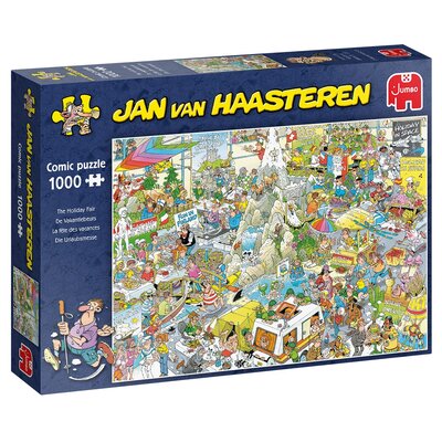 Jumbo Spiele Jan Van Haasteren  targi z wakacji  1000 części puzzle