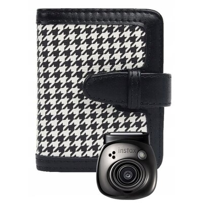 Zestaw 5w1 Akcesoria Etui Album Naklejki Ramki Statyw Do Fuji Instax Pal / Czarny