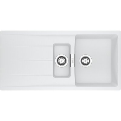 Zlewozmywak fragranitowy FRANKE Centro CNG 651-100 Biały Polarny 114.0710.227