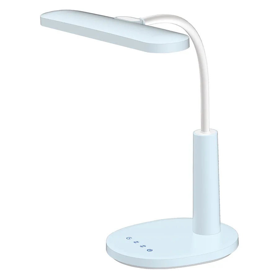 Niebieska lampka biurkowa z trybem oświetlenia nocnego - A510 W2-C40