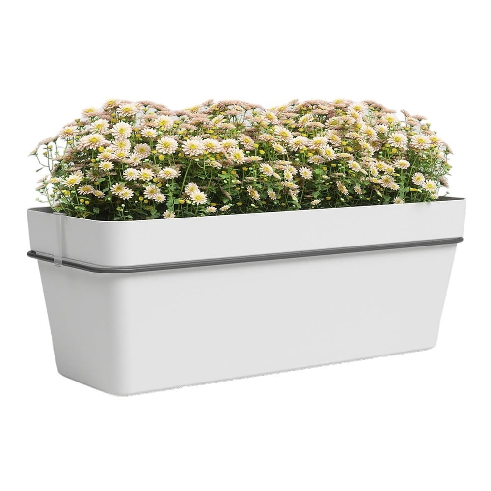 Wisząca/samonawadniająca doniczka z plastiku z recyklingu 50 cm Capri – Artevasi