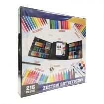 Duży Zestaw Artystyczny W Walizce 215 Części