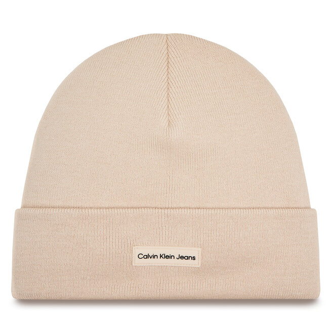 Czapka Calvin Klein Jeans Inst Patch Beanie K60K612322 Różowy