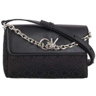 Torebka Re-Lock Mini Crossbody Bag CK Black Mono Jacquard K60K612642 0GK (CK519-a) Calvin Klein