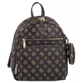 Plecak Power Play Tech Backpack HWPG90 06320 Mocha Logo (GU561-c) Guess