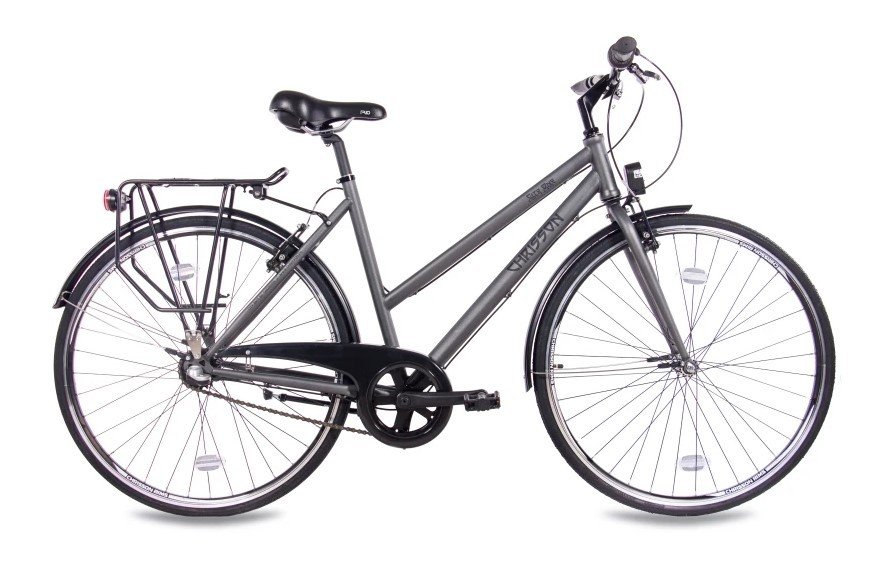 Rower Miejski 28 Damski Stal Uniwersalny Kontra Bagażnik Błotniki Światła