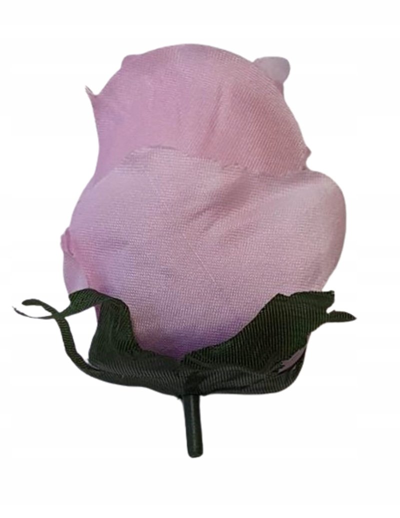 RÓŻA WYROBOWA RÓŻOWA 8X6CM 12 SZT