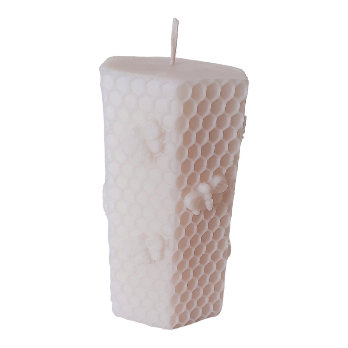 ŚWIECA SOJOWA PROSTA PILLAR PASIEKA 100% SOJOWA NATURALNA RĘKODZIEŁO