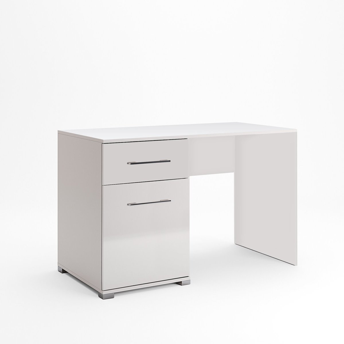 Biurko Flory biały połysk